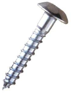 Avl tornillo inviolable zincado 6 x 40 (caja 100 unidades)
