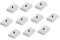 CNCYEAH 10 Stück T-Nut-Muttern, M6 T-Schiene Aluminium Nut Muttern Track Schiebemuttern M6 Gleitmuttern Aluminiumprofil Zubehör für Holzbearbeitungswerkzeug Stecknuss