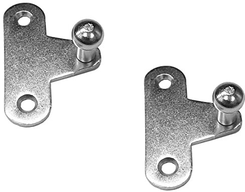cyclingcolors 2x Kugelbolzen für gasdruckfeder kugel bolzen stahl möbel Gasfeder Hubstrebe Halterung Gasdruckdämpfer Stoßdämpfer Kugelgelenk Küchen