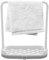 Kitchen Sink Caddy Organizer, Dishcloth Holder Kitchen Sponge Holder Plastic Dishcloth Hanger Kitchen Counter Sink Organiser Free-standing Sponge Brush Soap Dish Dishcloth Holder Dispenser(Grey)