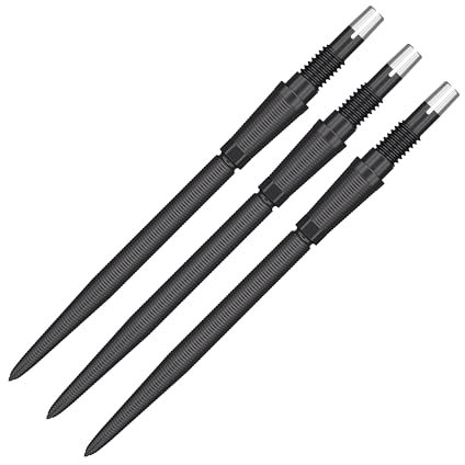 Target Darts Swiss Point Storm Nano Dart Points (3er-Pack Spitzen) 30mm Schwarz SP – Change Dart Point, Professionelles Dart-Zubehör