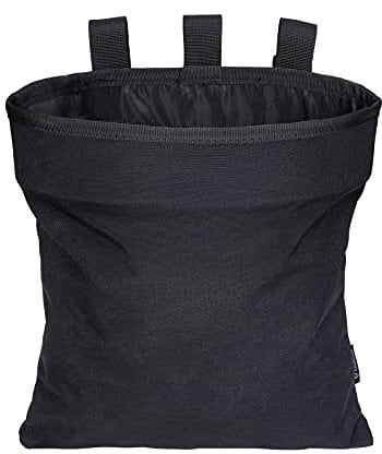 IDOGEAR Taktischer Abwurfsack MOLLE Müllbeutel Magazinbeutel mit Kordelzug Magazintasche (Black)