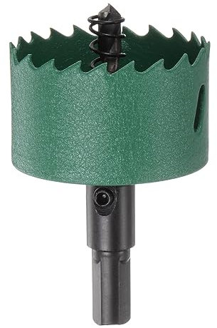 sourcing map Bi-Metal Hole Saw 50mm (2) M42 HSS (High Speed Steel) Hole Saw Drill Bit Cutter for Wood Plastic Metal Sheet Plasterboard