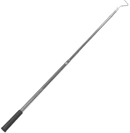 Sosoport Disc-golf-retriever-stick Discgolf-zubehör Retrieverstock Aus Metall Zubehör Für Discgolf Golf-disc-retrieverhaken Scheiben-retrieverstange Eisen Rostfreier Stahl Fischernetz