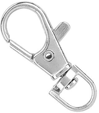 Gancio di Bloccaggio con Fibbia per Porta della Gabbia per Uccelli Anti-Fuga, Durevole e Facile da Installare con Superficie Resistente alla Ruggine per Gabbie per Animali