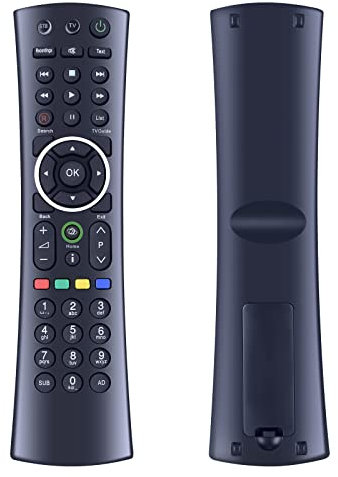 TCNOUMT Replacement Remote Control for Humax Freesat TV Recorder HB-1000S HB-1000S RM-108UM No Setup Required