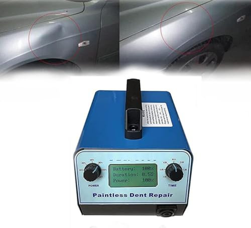 lwjunmm Dent Puller Heizung Auto Dellenentferner,Auto Lacklose Dellen Reparatur Handgerät,Reparieren Dellen Entferner,EU220V