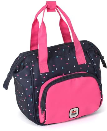 Bayer Chic 2000 - Puppen-Wickeltasche, Wickeltasche für Puppen, Puppenzubehör, Puppentasche, Konfetti, pink