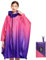 SOPPY Poncho de pluie léger et imperméable pour homme et femme, coupe-vent, réutilisable, indéchirable, respirant avec capuche pour activités de plein air, séchage rapide, taille unique, Rose., L-XL