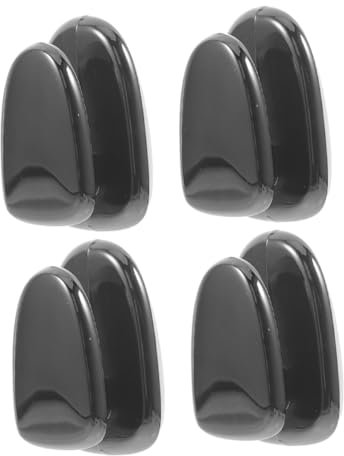 Anneome Mini-haken Fürs Auto 4er-pack Autoaufkleber-haken -innenausstattung Zinklegierung Schlüsselanhänger Selbstklebendes -set