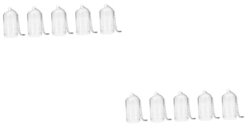 BESPORTBLE 10 Pièces Pendentif Mini Plante décoration Miniature Terrarium végétal aérien Fausses Plantes Fausse Plantes Ornement de de Terrarium Pendentif Pot de Plantes de Simulation