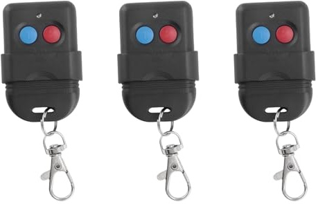 Giwnhvx 3X 8 Interruttori Dip 330Mhz Copia Intelligente Codice Fisso 2 Canali Duplicatore per Apriscatole del Garage o di Allarme
