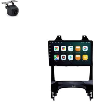 Autoradio pour Peugeot 3008 1 2009-2016 Autoradio 9 à écran Tactile avec Android Auto et Carplay Bluetooth/GPS/WiFi/FM/RDS/SWC/DSP/USB Poste Radio Voiture(8+256G)