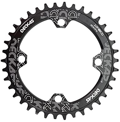 ZHAOQIN Platos para Bicicletas Bicicleta Redonda Caining 10 4BCD 40 42 44 46 48T 50 52 Diente MTB Bike Mountain Bike Cadena Ring Bainwheel 104 BCD Plato De Bicicleta