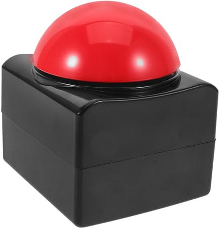 Sosoport Botón de Respuesta Interactivo con Sonido Preguntas el Aula Fiestas y Competiciones Divertidas