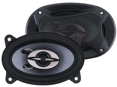 EGUIAS 2pcs 4 X 6 Inch 150W / 280W Car Speakers Subwoofer Car Audio Music Stereo Full Range Speakers(Model-B 280W)