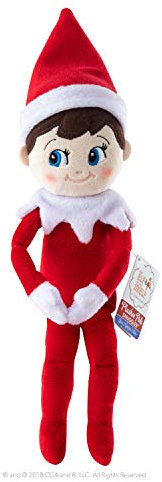 The Elf on The Shelf® Plushee Pals® Snuggler | Junge mit Blauen Augen | 34 cm Scout Elf Kuschelpuppe | Weiches Plüschtier für Kinder und Erwachsene