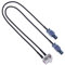 Keple Dual Fakra Car Antenna Adapter Double Fakra Vehicle Aerial Connector for 3rd Generation Radios in Volks wagen Golf 5/6/EOS/Jetta Touareg RCD, RNS310, RNS, MFD Radio Twin Fakra Adaptor