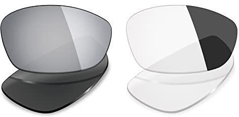 Mryok 2 Pair Polarized Replacement Lenses for Oakley Blender Sunglass - Options