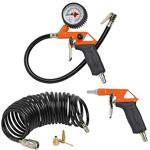 Black+Decker Air Tool Kit, Black, 9045854BND332, Set of 6 Pieces