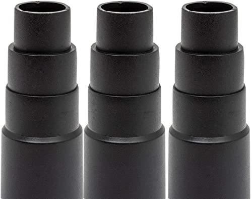 Staubsauger Adapter passend für Werkstattsauger Universal Schlauchadapter zur Reduzierung von Durchmesser für Exzenterschleifer Stichsäge Handkreissäge Bandschleifer MADE IN GERMANY