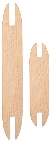 2 Stück Holz Weben Shuttle, Buchenholz Weben Shuttle DIY Pullover Schal Tapisserie Weben Zubehör