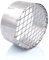 TYGERIX® Terminale Orizzontale in Acciaio Inox con Griglia per Scarico Fumi o Aspirazione Aria da 80 mm | per Stufe a Legna Pellet Caldaie Cappe | Resistente al Calore | Certificato | Il Top