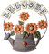 ASSR Vintage Metal Sunflower and Watering Can Design Welcome Door Sign Wall Front Door Decor Hanging Signs Wall Art Decorations for Indoor Outdoor Garden Yard 16.5 x14.2