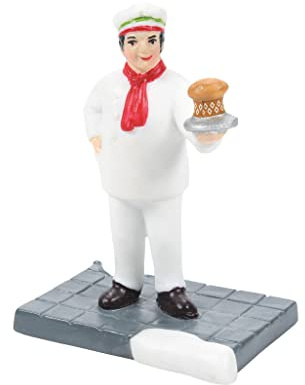 Department 56 Christmas in The City Village Accessories Perfection on a Plate Figur, 5 cm, Mehrfarbig