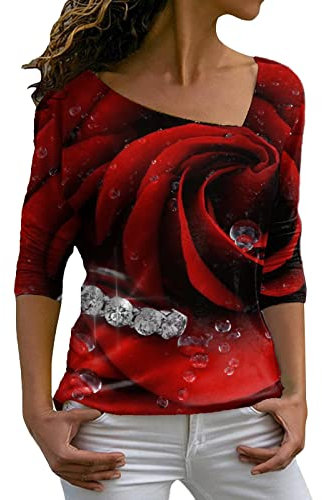GFPGNDFHG tshirt Damen sexy Sommer grün Pullover kurzarm Damen Kleider elegant flamingo Hemd Frauen blusen blusen sportlich blusen Damen langarm frühlingsmode Damen 2021