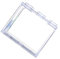 Aquarium Tank, Dropproof Portable Small Betta Aquarium Exquisite Transparent für Schildkrötenfische (Hochtransparent)