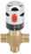 Wifehelper Mitigeur Thermostatique de Douche, Mitigeur Thermostatique en Laiton, Tuyau de Température de l'eau, Robinet de Contrôle du Thermostat du Bassin, Mitigeur