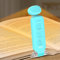 Gritin Leselampe Buch Klemme, USB Wiederaufladbare Klemmleuchte für Lesen ins Bett mit 7 LED,3 Farbtemperatur Modi (Weiß/Bernstein/Gemischt) &5 Helligkeit Dimmbar Leselicht,Blau