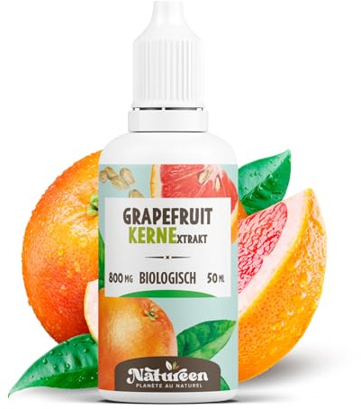 Grapefruit Kernextrakt Bio – 50 ml | Flüssig, Ohne Alkohol, Premium Qualität