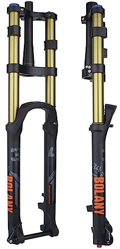 26 27,5 29 Mountainbike-Federgabel Konische Doppelschulter Downhill-MTB-Luftgabel Federweg 160 Mm Rückprall Verstellbar Steckachse 15 X 110 Mm B,26inch