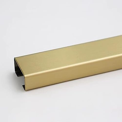 canalina passacavi Copricavi in ​​metallo per cavi su pareti/pavimenti, copricavi decorativi autoadesivi, canalina di gestione cavi a prova di bambini e animali domestici(Gold,1.2X0.6 in/30x15mm)