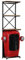 RAUGAJ Traktor Weinschrank 49x31x172 cm Massives Mangoholz, Artikelmaterial: Massives Mangoholz und Traktorstruktur