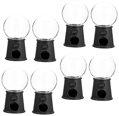 Gadpiparty 8stücke Süßigkeitenautomat Für Junge Mädchen Teiliges Lustige Gumball-maschine Aus Kunststoff Fördert Kreativität Und Hand-augen-koordination Für Geburtstagsfeiern Und