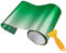 Windscreen Sunstrip Decal, Car Sun Visor Strip Tint Film Front Windshield UV Shade Banner Accessories with Scraper Windscreen Sun Strip Protect Shade Sticker (Green)