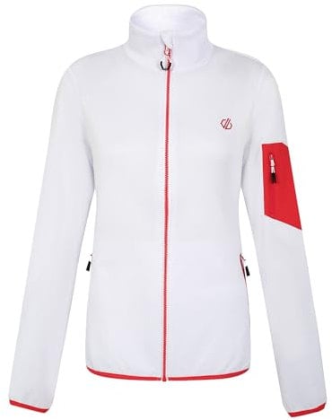 Dare 2b Damen Active Mountain Series Zip Through Fleece, weiß, 42