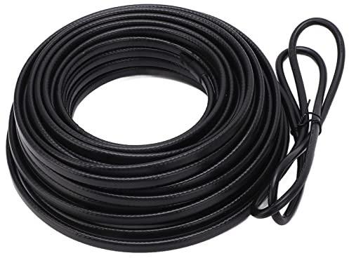 FLEXMAN Rohrheizkabel, 20 Meter IP68 Wasserdichtes, Selbstregulierendes Elektrisches Heizband mit Explosionsgeschütztem Stecker für Wohnmobil, Keller, Garagen, Garten