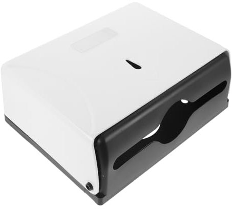 WOONEKY Wandmontage Papierhandtuchspender Material Aufbewahrungsbox Für Taschentücher Berührungsloser Spender Für Küche Und Badezimmer Platzsparendes Handtuchhalter-System