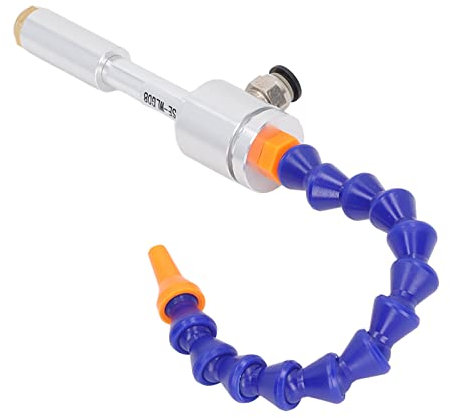 Kaltluftpistole, 520BTU/h, 131 kcal/h, 8 cfm, 220 l/min, Aluminiumlegierung, Vortexing-Rohr-Kühlpistole, Oxidationsbeständigkeit, 7 bar, mit Armatur zum Schweißen, Kleben, Abdichten
