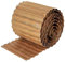 Matal Bordure de jardin robuste en acier galvanisé 20,3 x 6,1 m pour bordure d'herbe, bordure de parterre de fleurs, bordure d'allée (20,3 cm de haut), rouille
