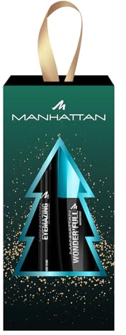 Manhattan Wonderfull Mascara + Kajal Waterproof