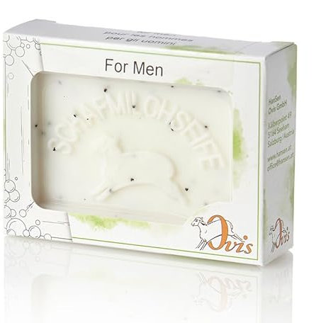 Schafmilchseife Ovis Verpackt 100g For Men Naturseife Seife Schafmilch Ohne Zusätze Empfindliche Haut Reinigung und Pflege