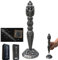 Wand Würfel für Dungeons und Drachen, einzigartige Roulette Würfel Spinner für D&D DND, D20 D12 D10 D8 D6 D4 D% Metall Würfel Sets für Rollenspiel Steampunk Theme Spiele