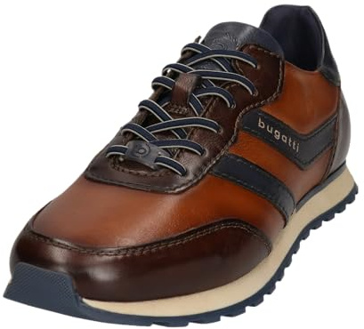 bugatti-Herren-Schnürer-332-ARX05,Dark Brown/Cognac,44
