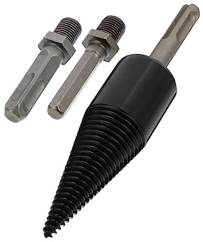 Happyyami 1 Satz Holzspaltbohrer Zubehör Für Elektrische Bohrmaschinen Leistung Hammer Treiber Akku-bohrmaschine Drehwerkzeug Linkshänder-bohrer Elektrowerkzeuge Hochgeschwindigkeitsstahl