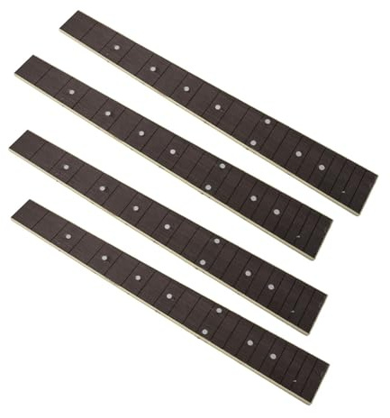 Giwnhvx 4X Guitar Accessories Guitar Wood Guitar Fingerboard Folk Guitar Rose Wood Fingerboard